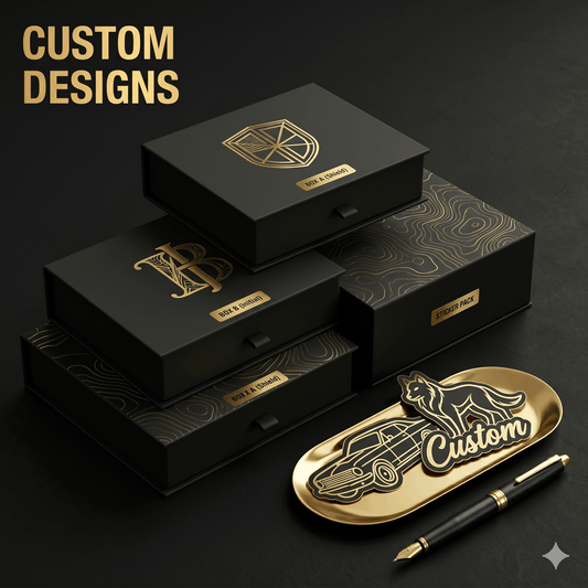 Custom Sticker Pack Logo (50PC)